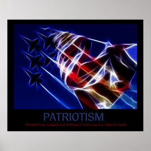 Poster do patriotismo