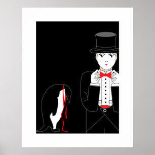 Poster do pinguim do Mime