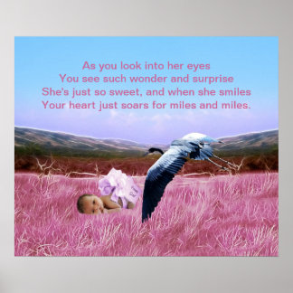 Poster do poema da Baby Girl