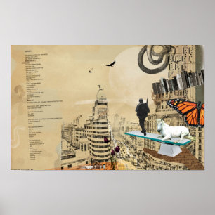 Poster do poema de Bukowski