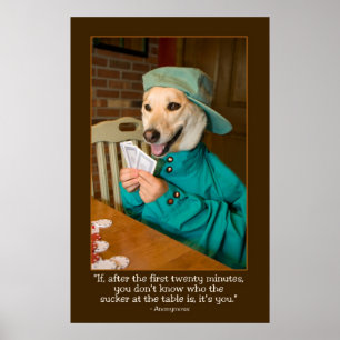 Poster do póquer (cão)