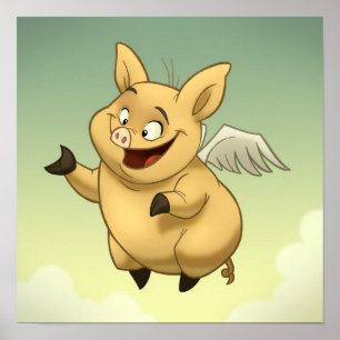 Poster do porco do vôo