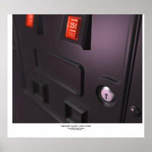 Poster Do "porta da moeda jogo de arcada "