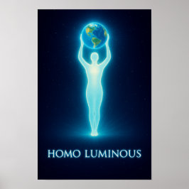 Poster do Portador de Luz/Arte de Parede