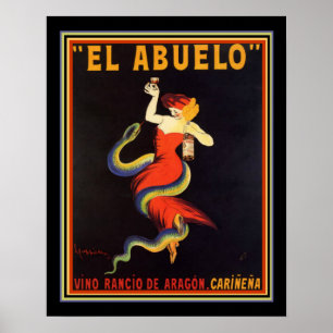 Poster Do "poster 16x20 EL Abuelo" Leonetto Cappiello