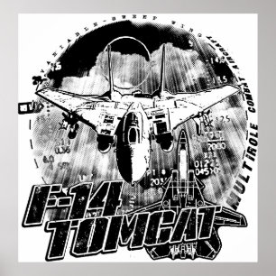 Poster do poster de F-14 Tomcat