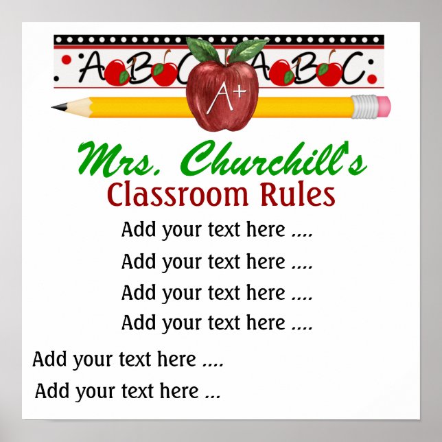 Poster do professor escolar - SRF (Frente)