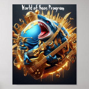 Poster do Programa Mundial do Kaos