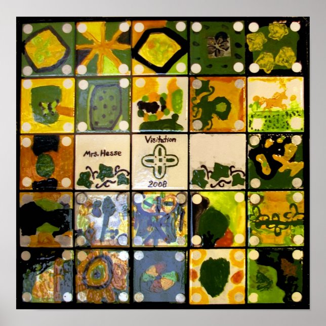 Poster do Projeto Arte Classe da Sra. Hesse (Frente)