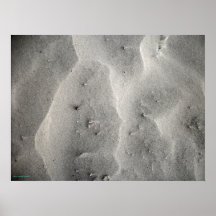 Poster do Quartz Sand Abstrato de Siesta Keys