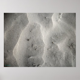 Poster do Quartz Sand Abstrato de Siesta Keys