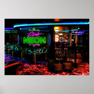 Poster do Rad Mall "Club NEON"