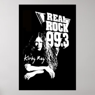 Poster do raio de Kirby - rocha real 99,3
