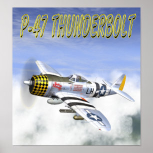 POSTER DO RAIO P-47