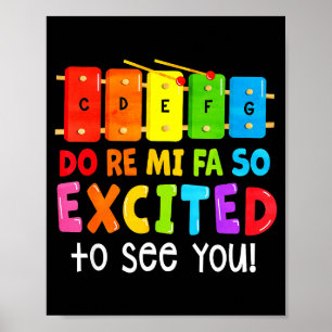 Poster Do Re Mi Fa So Animado