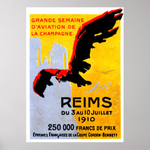 poster do Reims Air Show 1910