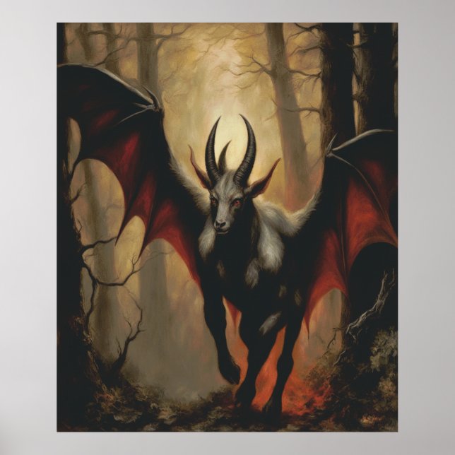 Poster do Renascimento do Diabo de Jersey (Frente)