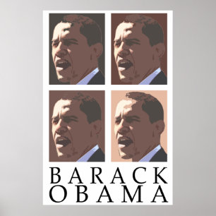Poster do retrato de Barack Obama