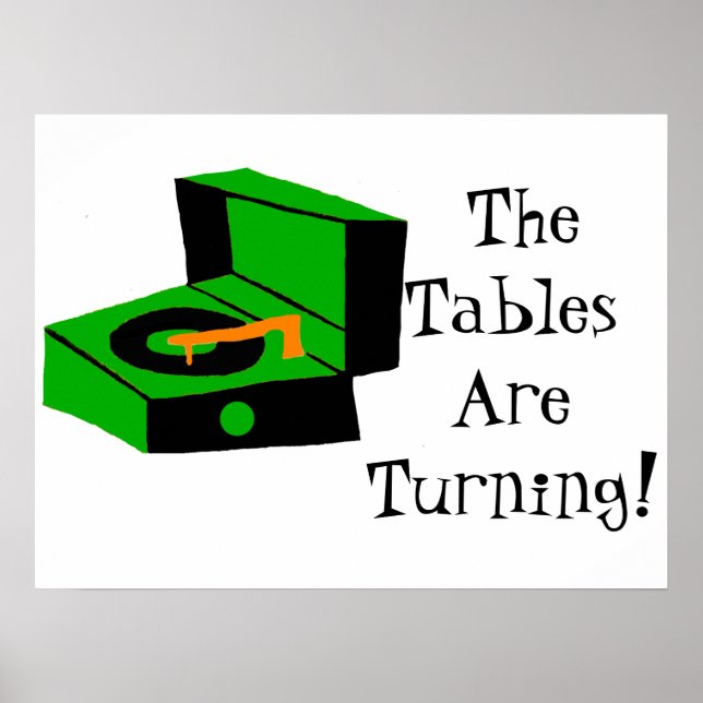 Poster do Retro Record Player (Frente)