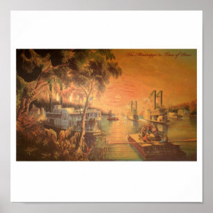 Poster do rio Mississippi