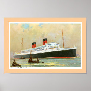 Poster do RMS Mauretainia