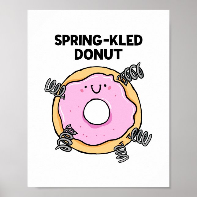 Poster do Rosquinha do deserto com primavera (Frente)