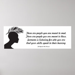 Poster do salão de beleza inspirador