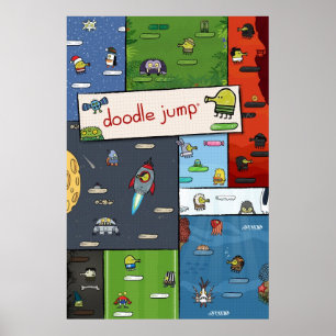 Poster do salto do Doodle