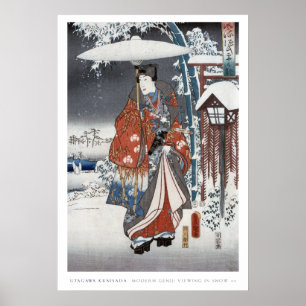 Poster do samurai da neve