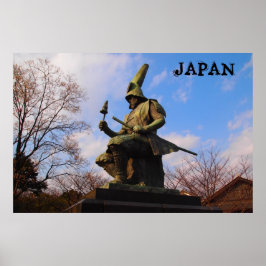 Poster do Samurai japonês