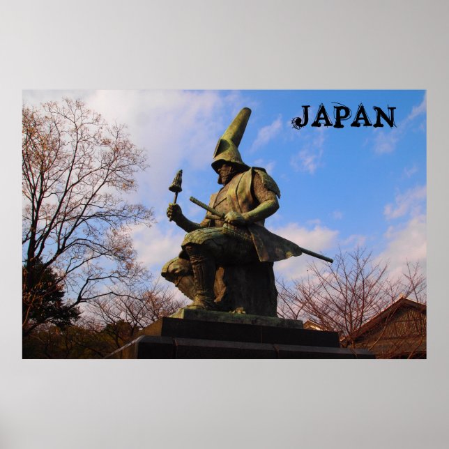 Poster do Samurai japonês (Frente)