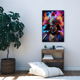 Poster do Samurai japonês