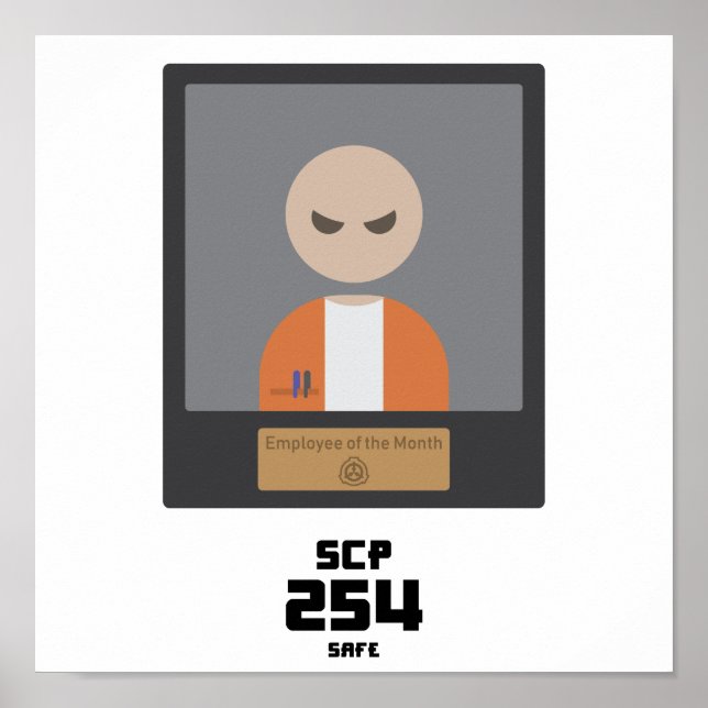 POSTER do SCP 254 Foundation (Frente)