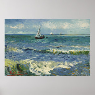 Poster " Do "Seascape de Vincent van Gogh/