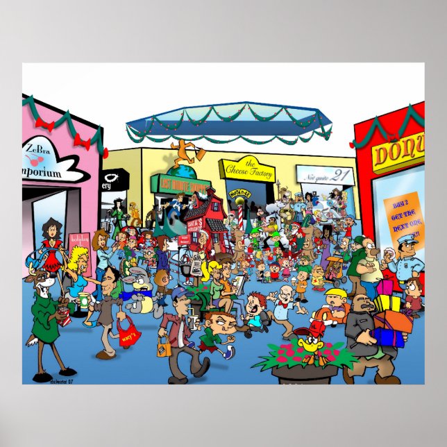 Poster do shopping (Frente)