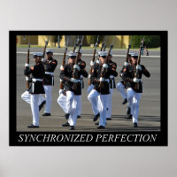 Poster do Silent Drill Platon (USMC)