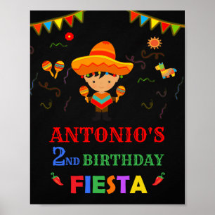 Poster Do sinal bem-vindo do partido da festa menino do