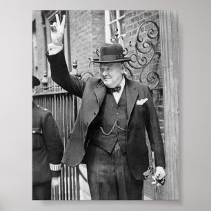 Poster do sinal de Churchill V