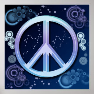Poster do sinal de paz