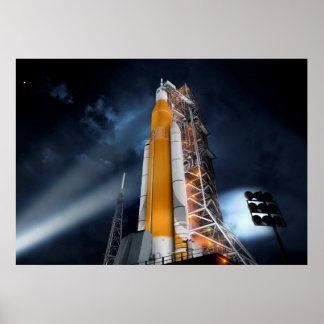POSTER do Sistema de Lançamento de Espaço da NASA