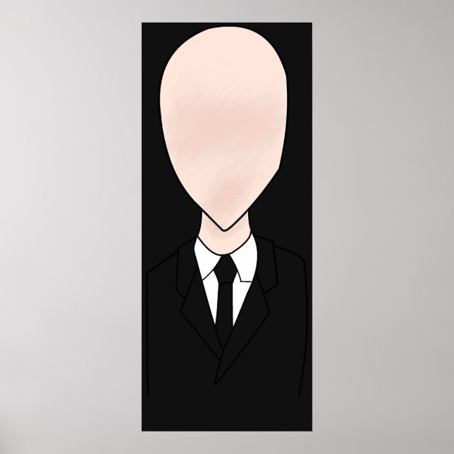 Poster do Slender Man (Frente)