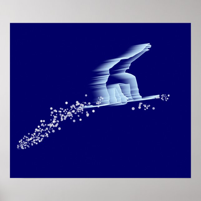 Poster do Snowboarder (Frente)