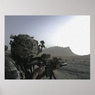 Poster do soldado do exército