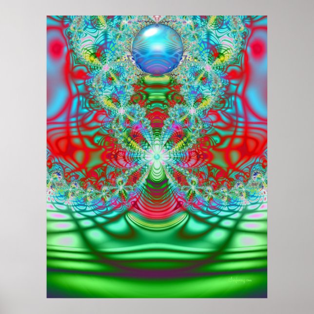 poster do Sonho Arco-Íris dos anos 60 (Frente)