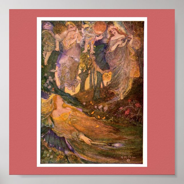 Poster do Sonho da Noite de Verão (Frente)