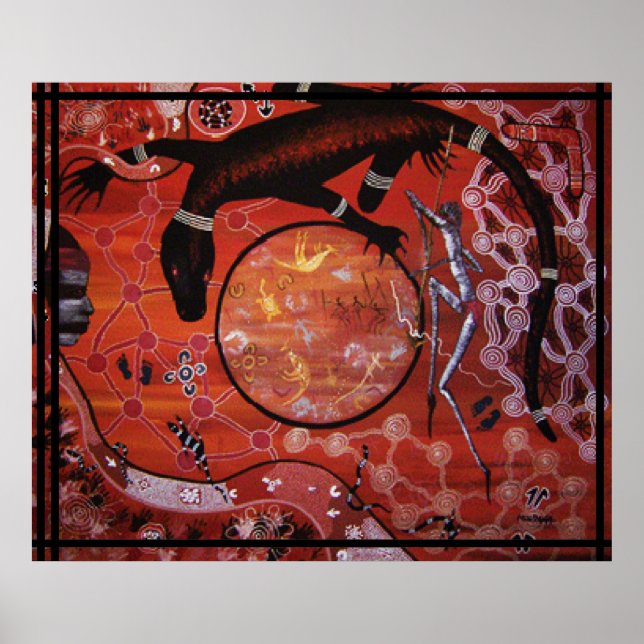 Poster do Sonho de Goanna (Frente)