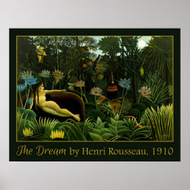 Poster do "Sonho" de Rousseau