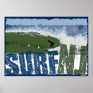 Poster do surf NJ
