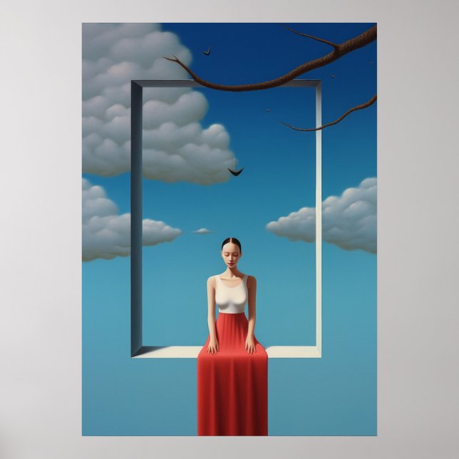 Poster do Surreal Dreamscape por Rafal Olbinski -  (Frente)