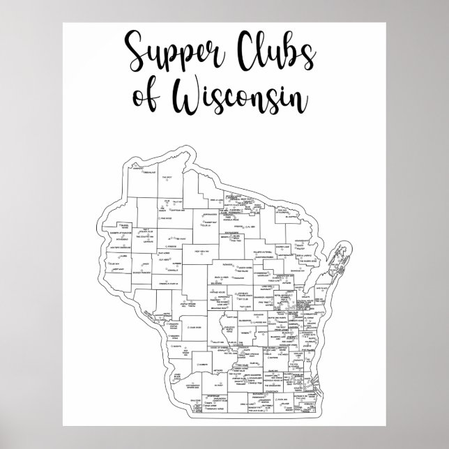 Poster do Tema do Clube de Apoio de Wisconsin (Frente)